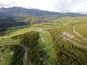 Moonlight Basin Aerial 9th Hole